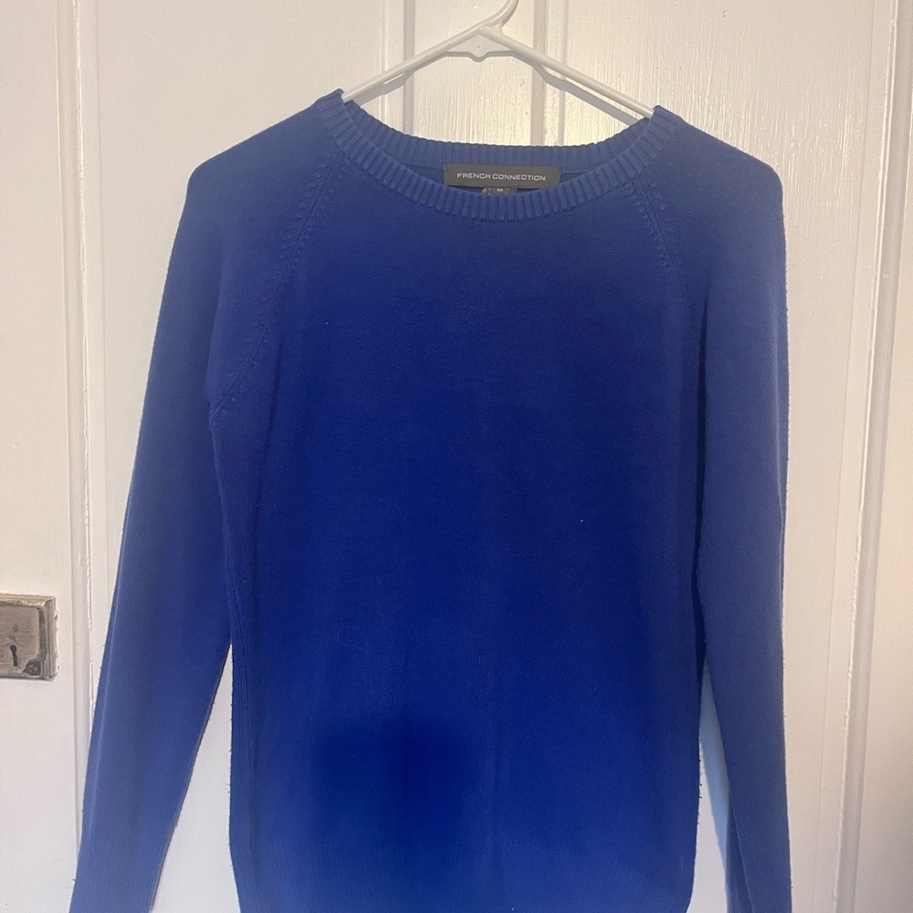 French Connection Women's Blue Sweater